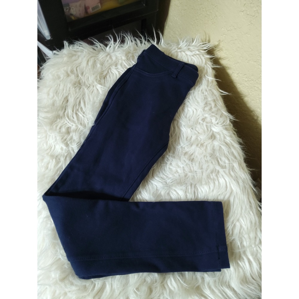The Childrens Place Girls Navy Blue Jeggings Stretch Pants Size 8